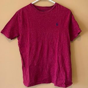 Polo Ralph Lauren Red T-shirt in Size Youth L (14-16)